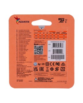 Karta pamięci ADATA PREMIER AUSDX64GUICL10A1-RA1 (64GB Class 10 Adapter)