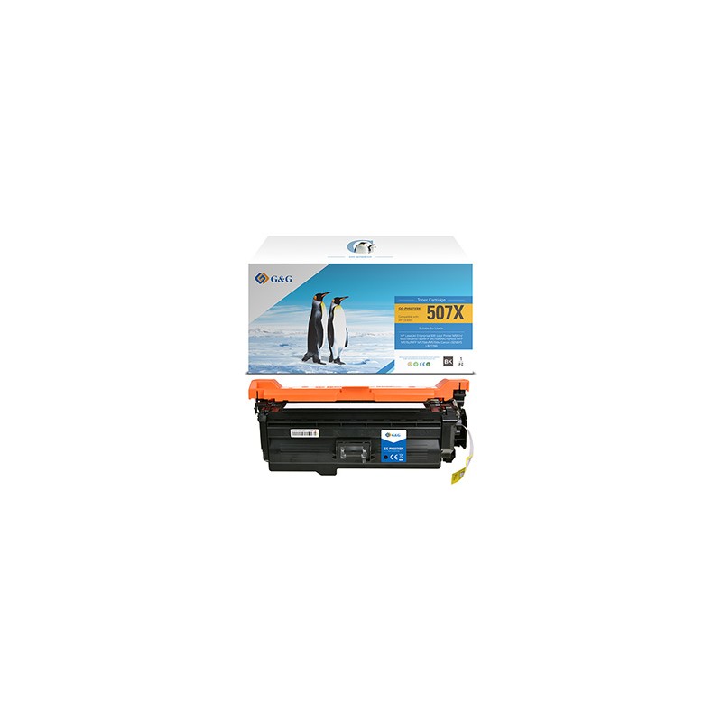 G&G kompatybilny toner z HP CE400X, NT-PH507XBK(CE400X), HP 507X, black, 11000s
