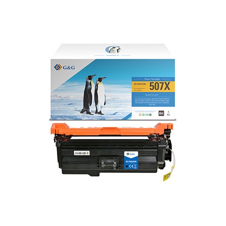 G&G kompatybilny toner z HP CE400X, NT-PH507XBK(CE400X), HP 507X, black, 11000s