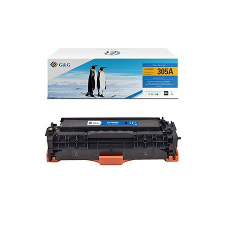 G&G kompatybilny toner z HP CE410A, NT-PH305BK(CE410A), HP 305A, black, 2090s