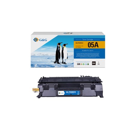 G&G kompatybilny toner z HP CE505A, CF280A, Canon CRG719, NT-PH505CU, HP 05A, black, 2300s, EOL