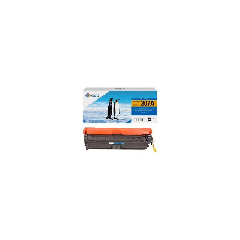 G&G kompatybilny toner z HP CE740A, NT-CH740FBK, HP 307A, black, 7000s