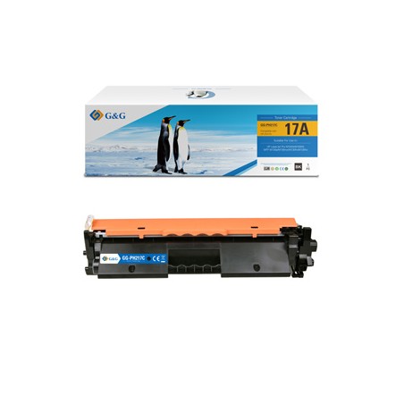 G&G kompatybilny toner z HP CF217A, NT-PH217, HP 17A, black, 1600s