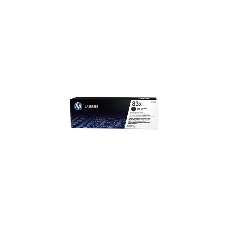 HP oryginalny toner CF283X, HP 83X, black, 2200s, 830g