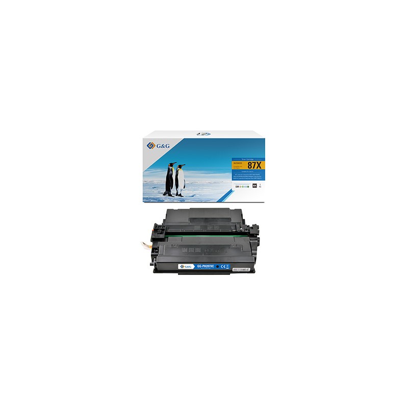 G&G kompatybilny toner z HP CF287X, NT-PH287XC, black, 18000s, high capacity