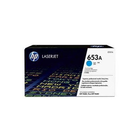 HP oryginalny toner CF321A, HP 653A, cyan, 16500s