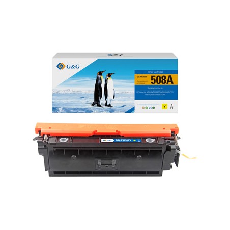 G&G kompatybilny toner z HP CF362A, NT-PH362Y, HP 508A, yellow, 5000s