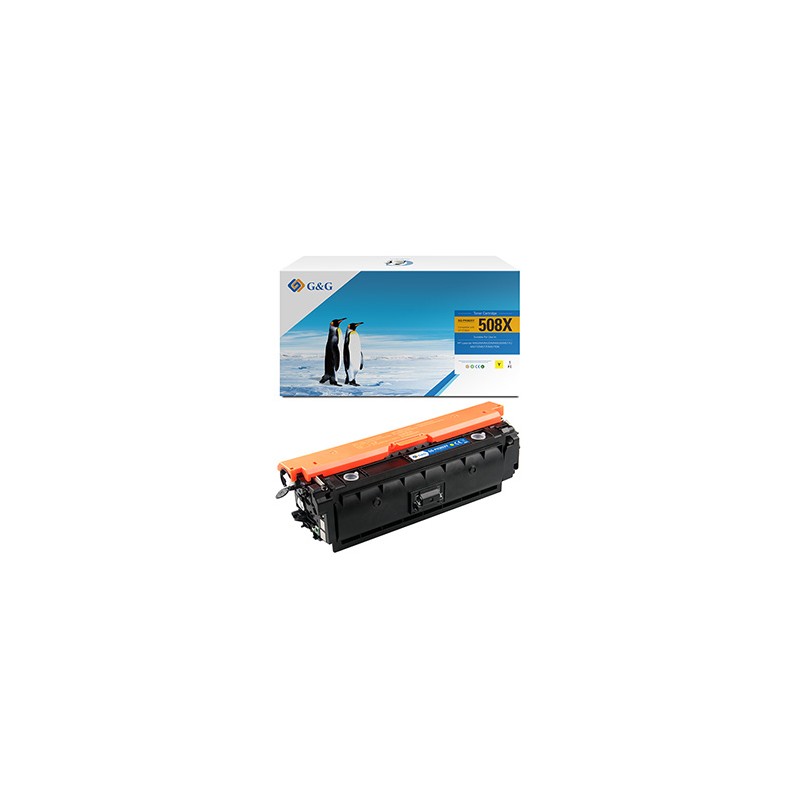 G&G kompatybilny toner z HP CF362X, NT-PH362XY, HP 508X, yellow, 9500s, high capacity