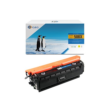 G&G kompatybilny toner z HP CF362X, NT-PH362XY, HP 508X, yellow, 9500s, high capacity