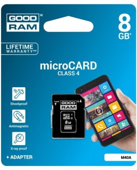 Karta GoodRam M40A-0080R11 (8GB Class 4)