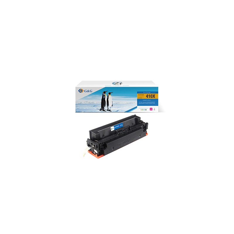G&G kompatybilny toner z HP CF413X, NT-PH413XM, HP 410X, magenta, 5000s, high capacity