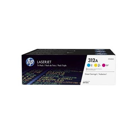 HP oryginalny toner CF440AM, HP 312A, CMY, 8100 (3x2700)s, 3 pack
