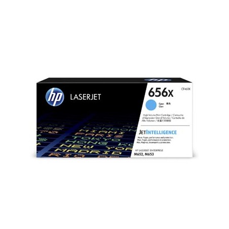 HP oryginalny toner CF461X, HP 656X, cyan, 22000s, high capacity