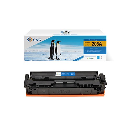 G&G kompatybilny toner z HP CF531A, NT-PH205C, HP 205A, cyan, 900s