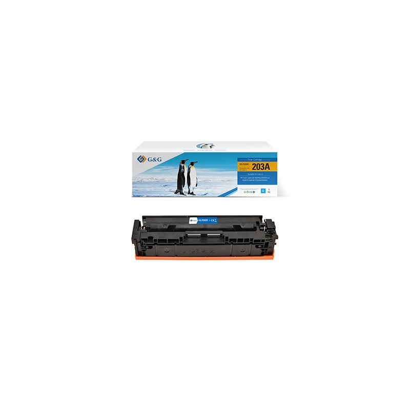 G&G kompatybilny toner z HP CF541A, NT-PH203C, HP 203A, cyan, 1300s