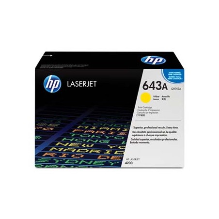 HP oryginalny toner Q5952A, HP 643A, yellow, 10000s