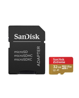 Karta pamięci SanDisk Extreme SDSQXAF-032G-GN6AA (32GB Class U3 Adapter, Karta pamięci)