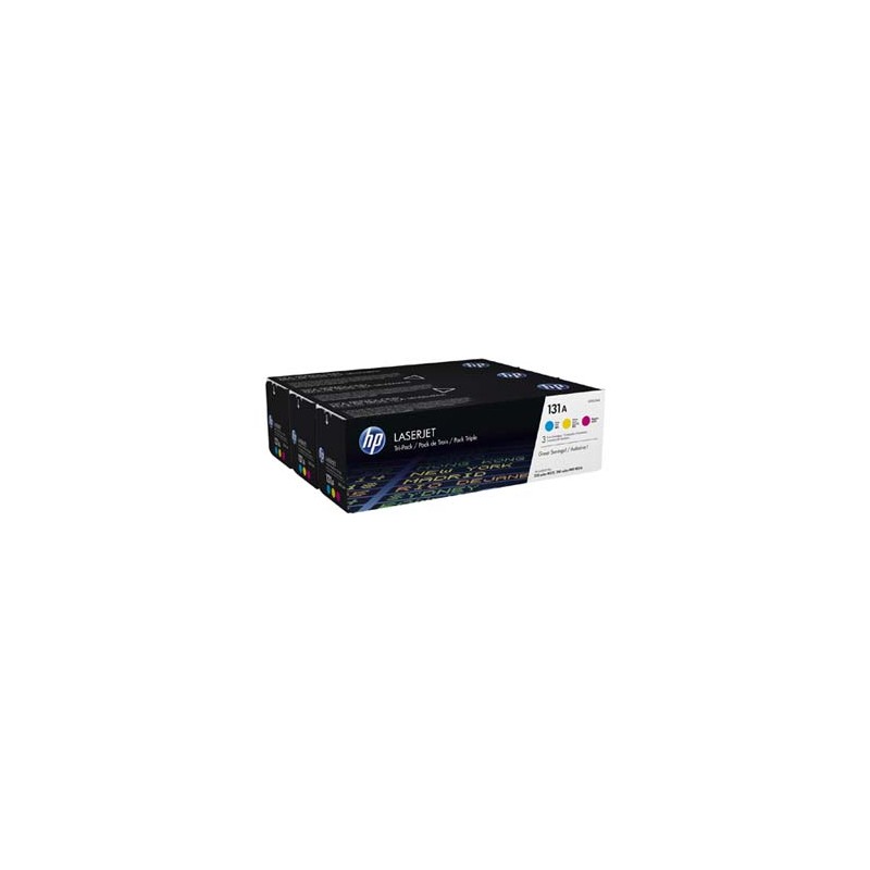 HP oryginalny toner U0SL1AM, HP 131A CMY, CMY, 5400 (3x1800)s, 3szt