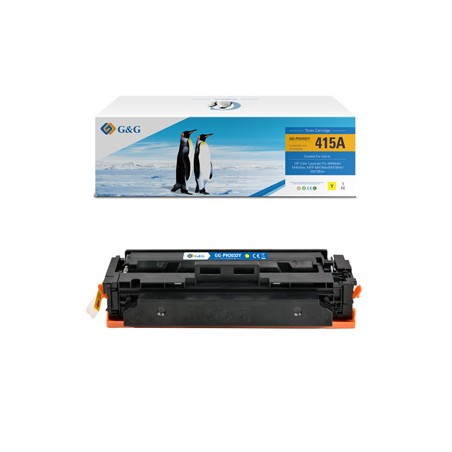 G&G kompatybilny toner z HP W2032A, NT-PH2032Y, HP 415A, yellow, 2100s