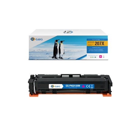 G&G kompatybilny toner z HP W2213X, NT-PH2213XM, HP 207X, magenta, 2450s