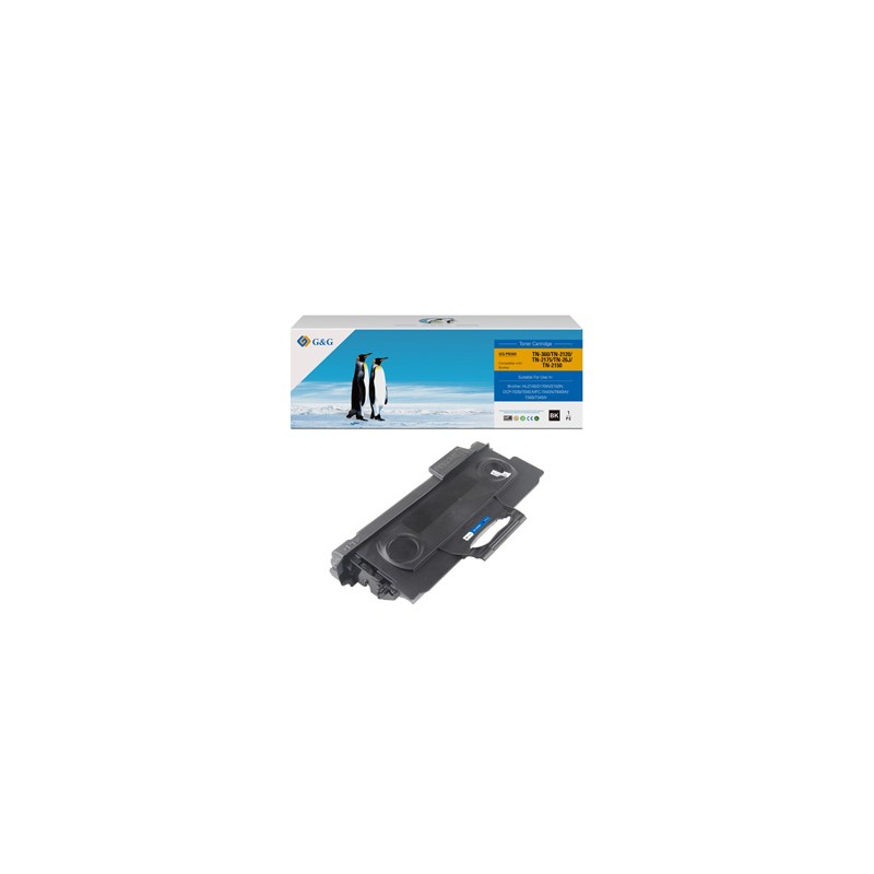 G&G kompatybilny toner z Brother TN2120, NT-PB360, black, 2600s