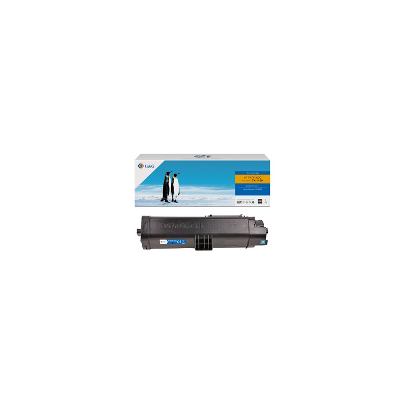 G&G kompatybilny toner z Kyocera TK1160, NT-FKTK1160C, black, 7200s