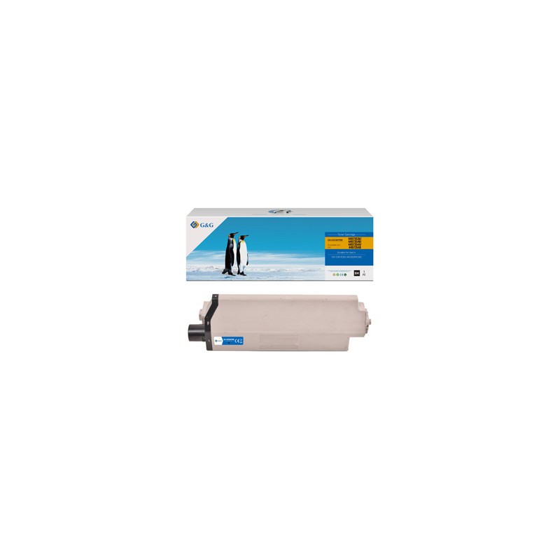 G&G kompatybilny toner z OKI 44973536, NT-COC301FBK, black, 2200s