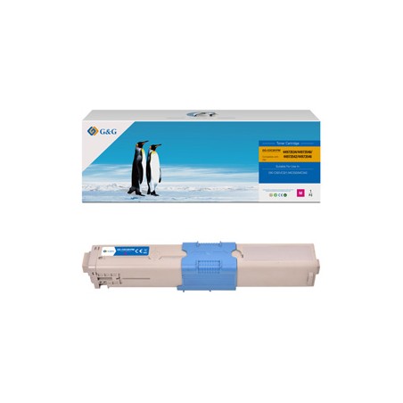 G&G kompatybilny toner z OKI 44973534, NT-COC301FM, magenta, 1500s