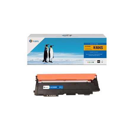 G&G kompatybilny toner z Samsung CLT-K404S, NT-PS404BK, black, 1500s