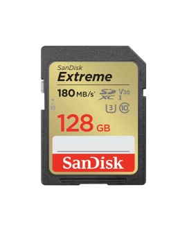 SANDISK EXTREME SDXC 128GB 180/90 MB/s A2