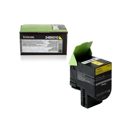 Lexmark oryginalny toner 24B6010, 24B6010, yellow, 3000s, high capacity