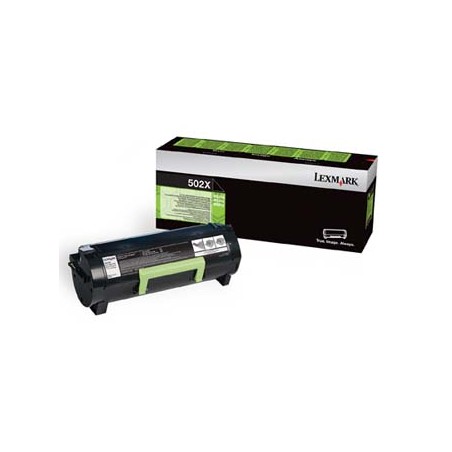 Lexmark oryginalny toner 50F2X00, 502X, black, 10000s, extra duża pojemność, return