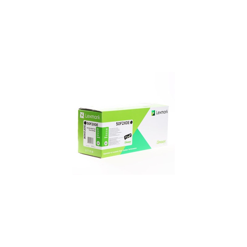 Lexmark oryginalny toner 50F2X0E, black, 10000s, extra duża pojemność