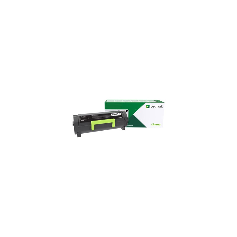 Lexmark oryginalny toner 55B2X00, black, 20000s, extra duża pojemność