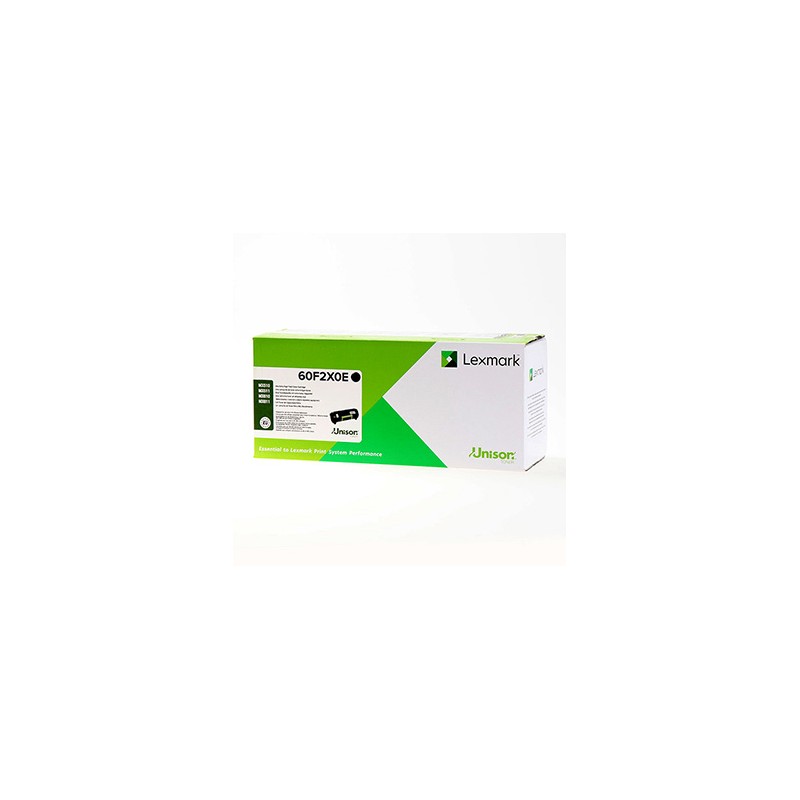 Lexmark oryginalny toner 60F2X0E, 602XE, black, 20000s, extra duża pojemność, return