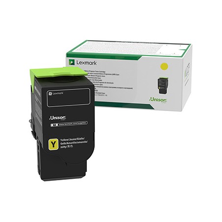 Lexmark oryginalny toner 78C2XY0, yellow, 5000s, extra duża pojemność, return