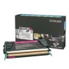 Lexmark oryginalny toner C736H1MG, magenta, 10000s, high capacity, return