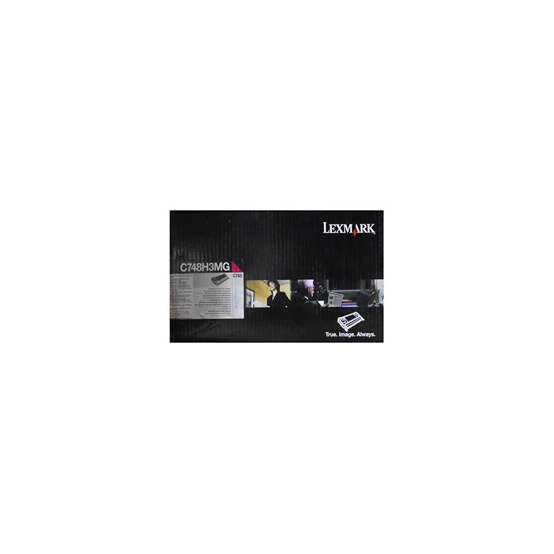 Lexmark oryginalny toner C748H3MG, C748, magenta, 10000s