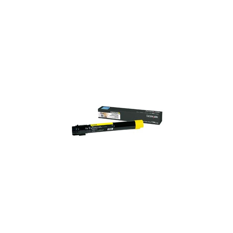 Lexmark oryginalny toner C950X2YG, yellow, 22000s