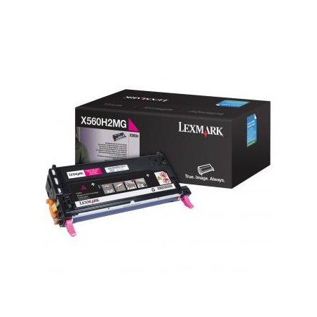 Lexmark oryginalny toner X560H2MG, magenta, 10000s