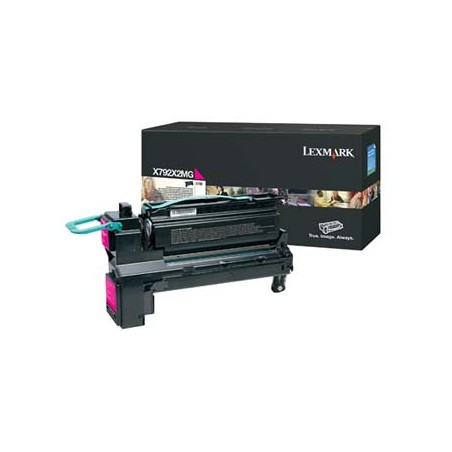 Lexmark oryginalny toner X792X2MG, magenta, 20000s, extra duża pojemność