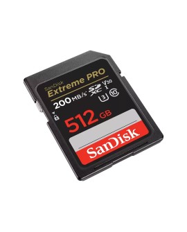 SANDISK EXTREME PRO SDXC 512GB 200/140 MB/s A2