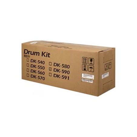 Kyocera oryginalny bęben DK-590K, 302KV93017, 302KV93018, 302KV93010, 302KV93014, black, 200000s