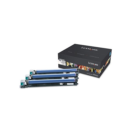 Lexmark oryginalny bęben C950X73G, CMY, 3x 115000s, 3ks