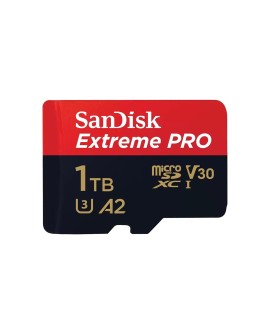 KARTA PAMIĘCI SANDISK EXTREME PRO microSDXC 1TB 200/140 MB/s A2 C10 V30 UHS-I U3