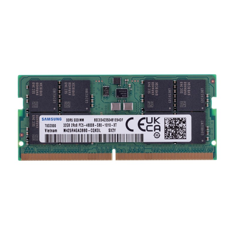 Samsung SO-DIMM 32GB DDR5 2Rx8 4800MHz PC5-38400 M425R4GA3BB0-CQK