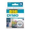 Dymo oryginalny taśma do drukarek etykiet, Dymo, 53718, S0720980, czarny druk/żółty podkład, 7m, 24mm, D1