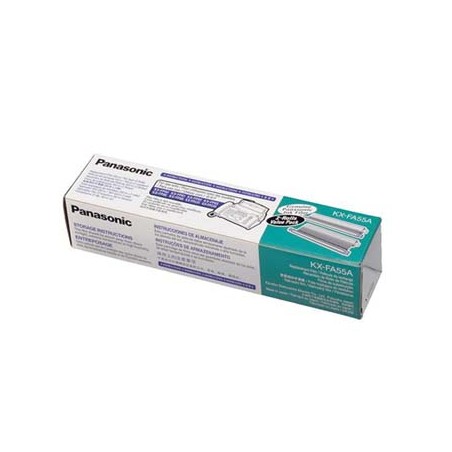 Panasonic oryginalny folia do faxu KX-FA55E/A, 2*150str., Panasonic Fax KX-FP 82, 80, 81, 85, 86, 150, 155, KX-FM 90