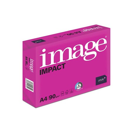 Papier kserograficzny Image, Impact A4, 90 g/m2, biały, 500 arkusza