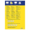 Avery Zweckform etykiety 45.7mm x 21.2mm, A4, przezroczysty, przezroczysta, 48 etykiety, adresowa, pakowane po 25 szt., J4720-25